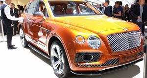 Frankfurt Motor Show 2015: Bentley launches Bentayga grand tourer