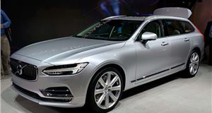 Volvo showcases new V90 estate