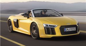 Soft-topped, 540PS Audi R8 due late 2016