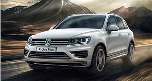  Volkswagen shows Touareg R-Line Plus range topper