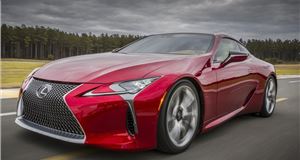 Stunning Lexus LC 500 coupé set for UK debut