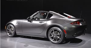 Mazda MX-5 RF on sale in March 2017, priced from £22,195