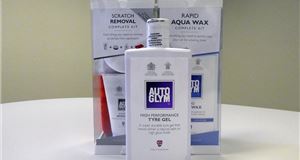 A trio of Autoglym car care products