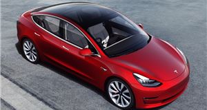 Tesla Model 3 priced from £38,900