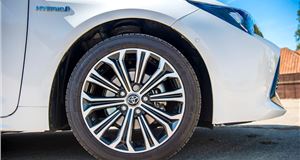 How can I store a hybrid car for a long period?