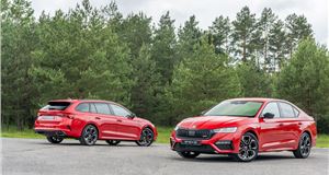 Revealed: New Skoda Octavia vRS with petrol, diesel and hybrid options