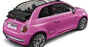Limited Edition Fiat 500C Pink revealed