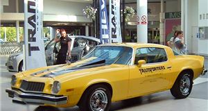 Chevrolet Camaros On Display at Silverstone BTCC