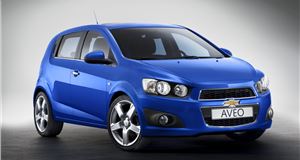 Chevrolet to show new Aveo at Paris Motor Show
