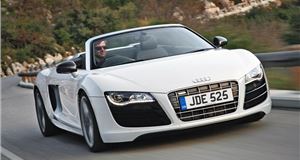 Audi R8 Spyder now available with upgraded V8