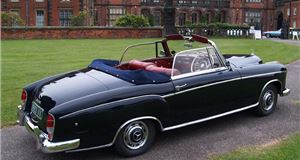 Rare Mercedes 220SE Ponton Cabrio at auction