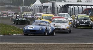 Packed starting grids at Croft Circuit this weekend