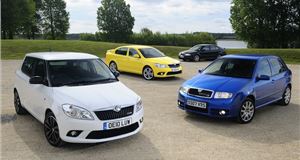 10 years of Skoda vRS models