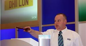 Personal plate sells for £80,000