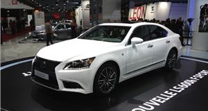 Paris Motor Show 2012: Lexus shows new LS