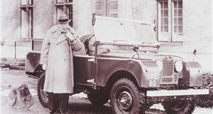 Sir Winston Churchill's Series 1 Land Rover 'UKE 80' Under The Hammer This Weekend
