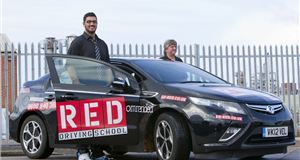 First time pass for the first ever electric vehicle driving test