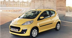 Learning to drive in: A Peugeot 107