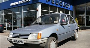 Peugeot 205 ticks past 338,000 miles