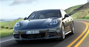 Updated Porsche Panamera makes its Goodwood debut
