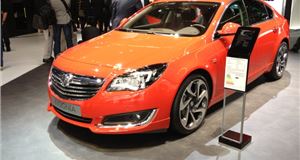 Frankfurt Motor Show 2013: Vauxhall reveals updated Insignia VXR