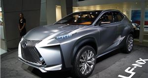 Frankfurt Motor Show 2013: Lexus LF-NX concept previews next-gen 4x4