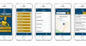 Smartphone app offers tyre safety advice