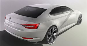 First sketch reveals sleek new Skoda Superb 