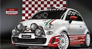 Rally and Ferrari Abarth 500s