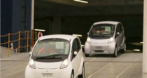 Mitsubishi I-MIEVs Arrive In UK