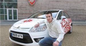 Gunners Citroen C4 in BCA Auction