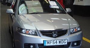 High mileage cheap at auction today