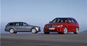 C-Class estate on the way from Mercedes