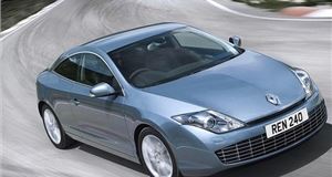 New Tech Microsite for New Laguna Coupe