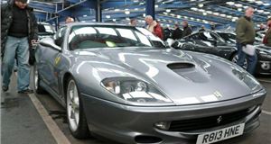 Today&rsquo;s Supercar Auction Results