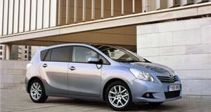 "More space" with the new Toyota Verso