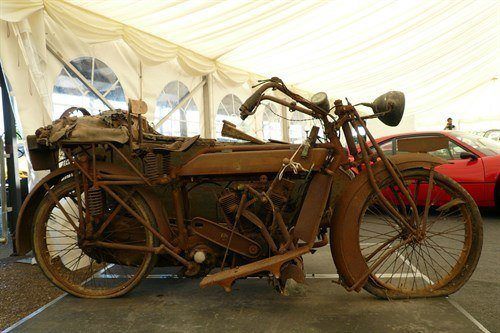 Historics Rusty Motorbike 2011