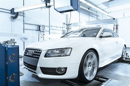 Chassis Dynamometer Testing Audi