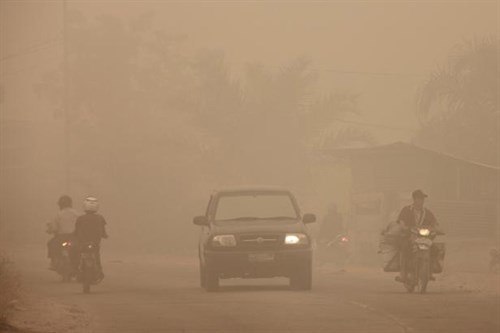 Sumatra Forest Fire Haze