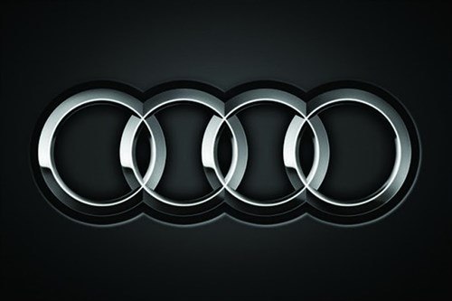 Audi Rings On Black