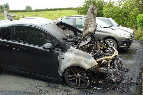 Burned Out Corsa