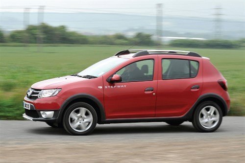 Dacia Sandero Stepway Side Red