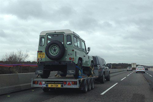 Land Rover Defender Trailer Queen