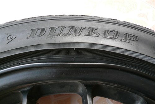 Honda Jazz Our Car Bent 17 Inch Rim