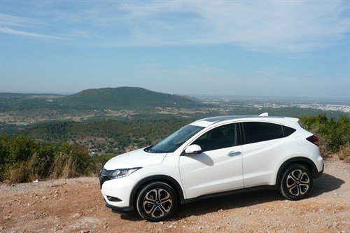 Honda HRV 2015 Side Against Hills