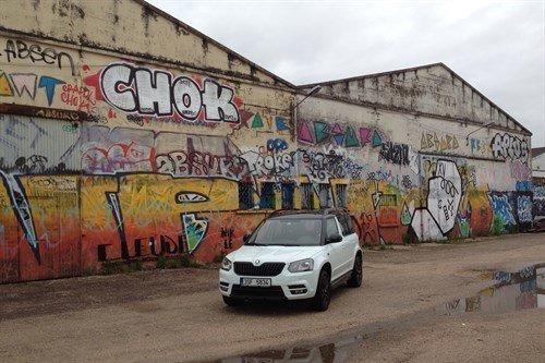 Skoda Yeti Graffiti Dijon 1