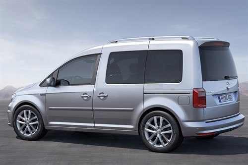 VW Caddy Kombi 2015 Rear Side