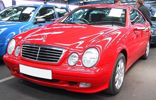 MB CLK Coupe W F34 Retouched