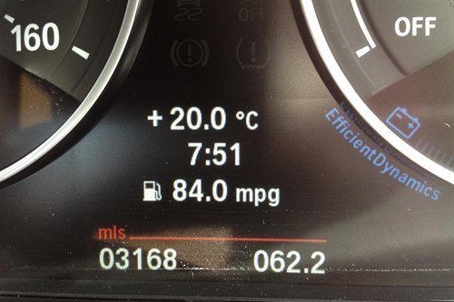 BMW 320d ED 84.0mpg