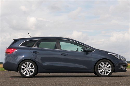 Kia Cee 'd SW 2013 Side Blue (2)